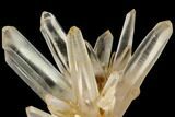 Tangerine Quartz Crystal Cluster - Madagascar #112832-2